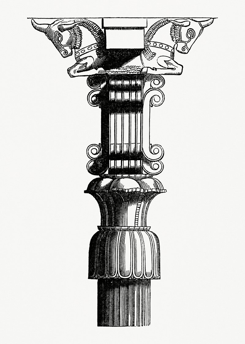 Эскиз колонны