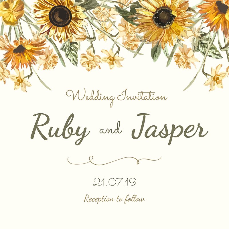 Wedding Invitation Yellow Images | Free Photos, PNG Stickers, Wallpapers &  Backgrounds - rawpixel