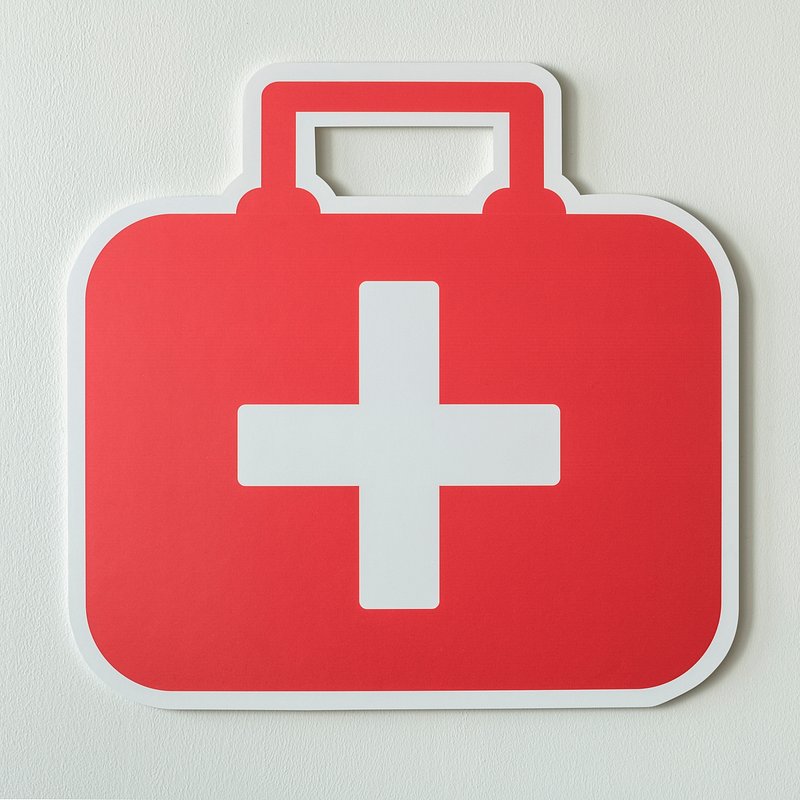 first aid background design