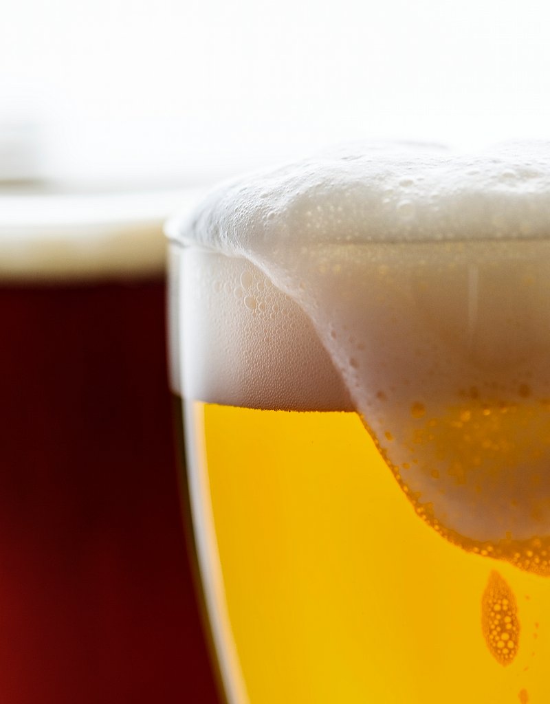 Pints of draught beer macro | Free Photo - rawpixel