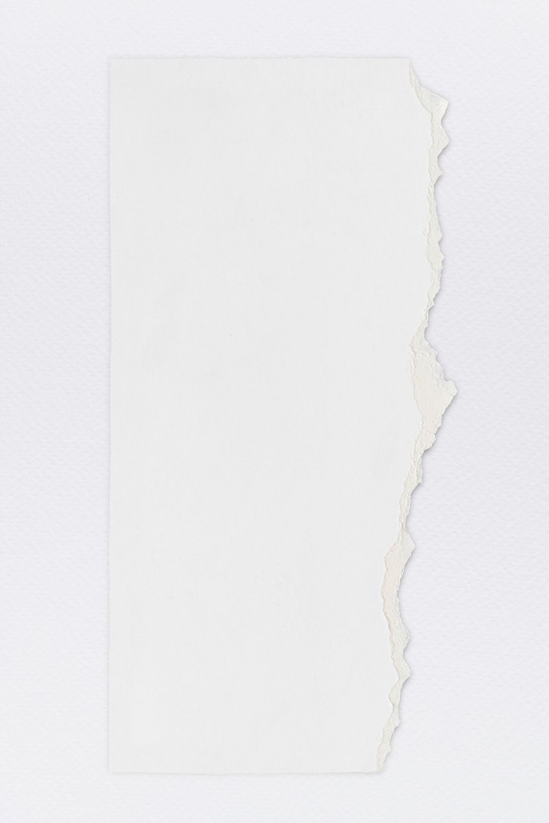 Blank torn white paper template  premium image by rawpixel.com