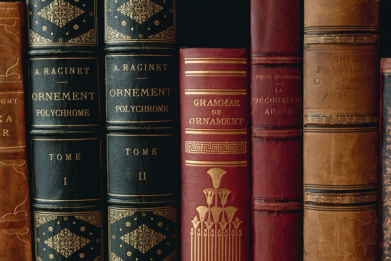 Stack Of Antique Books On A Shelf High-Res Stock Photo - Getty Images