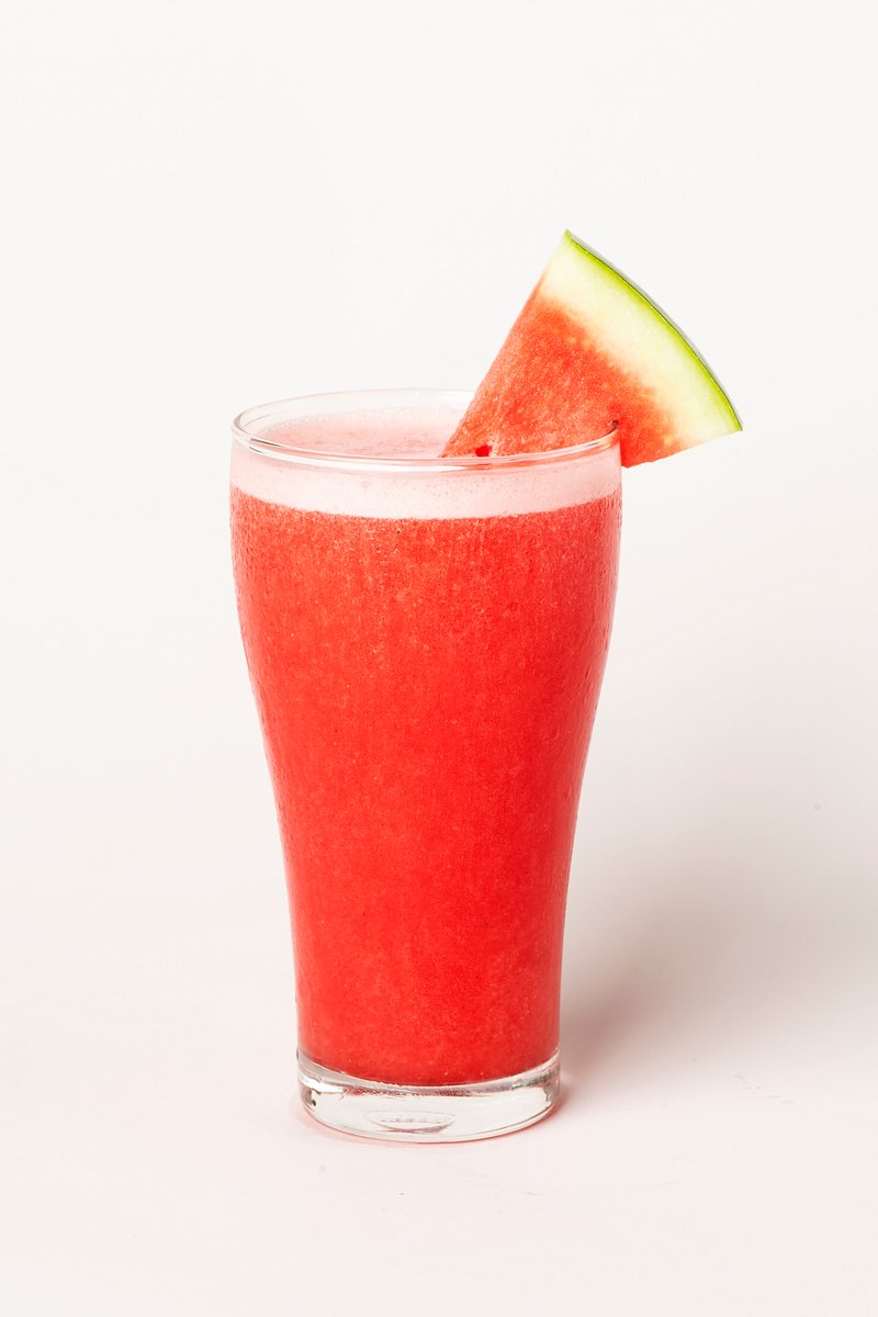 Fresh watermelon smoothie white background | Premium Photo - rawpixel