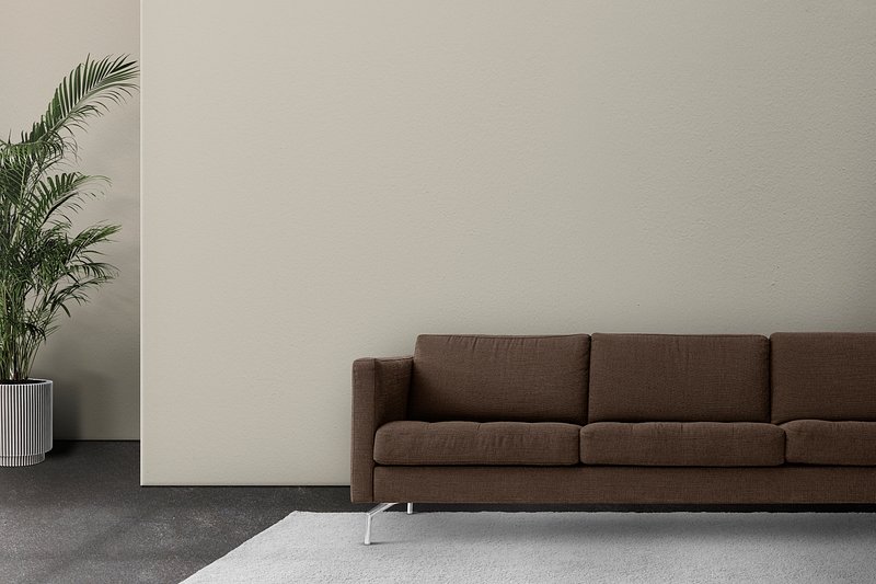 Weiße Lendenwirbelkissen Auf Einem Sofa Fall Mockup. Stockbild - Bild von  baumwolle, gemütlich: 223265489