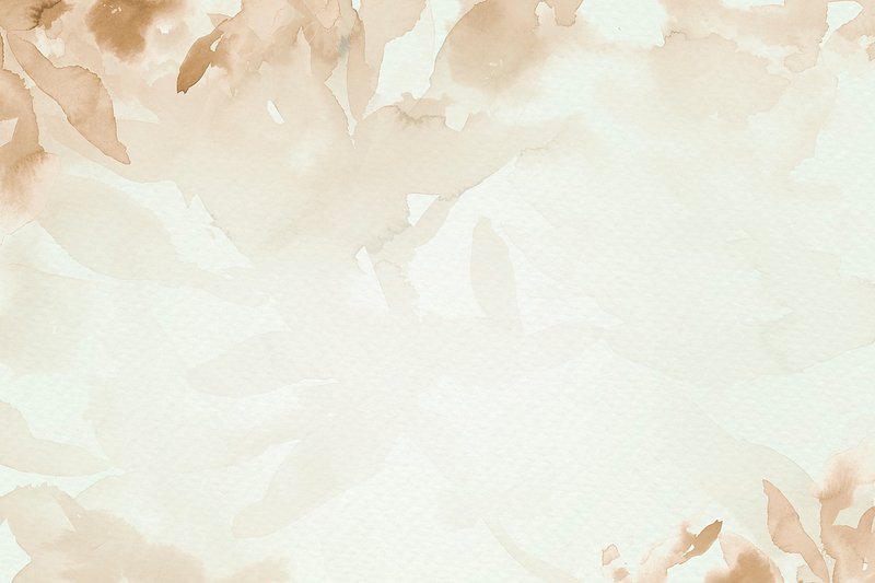 watercolor ground brown on white ground Stock Vector