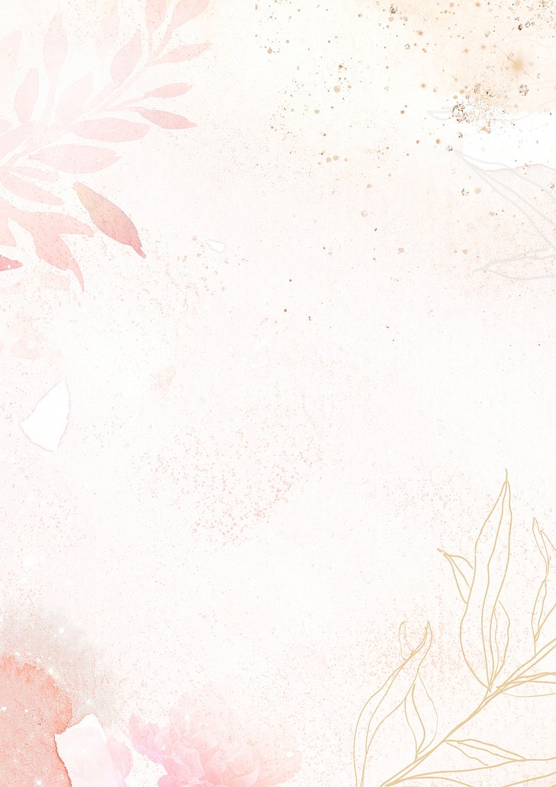 Download Lovely Plain Light Pink With Flowers Background