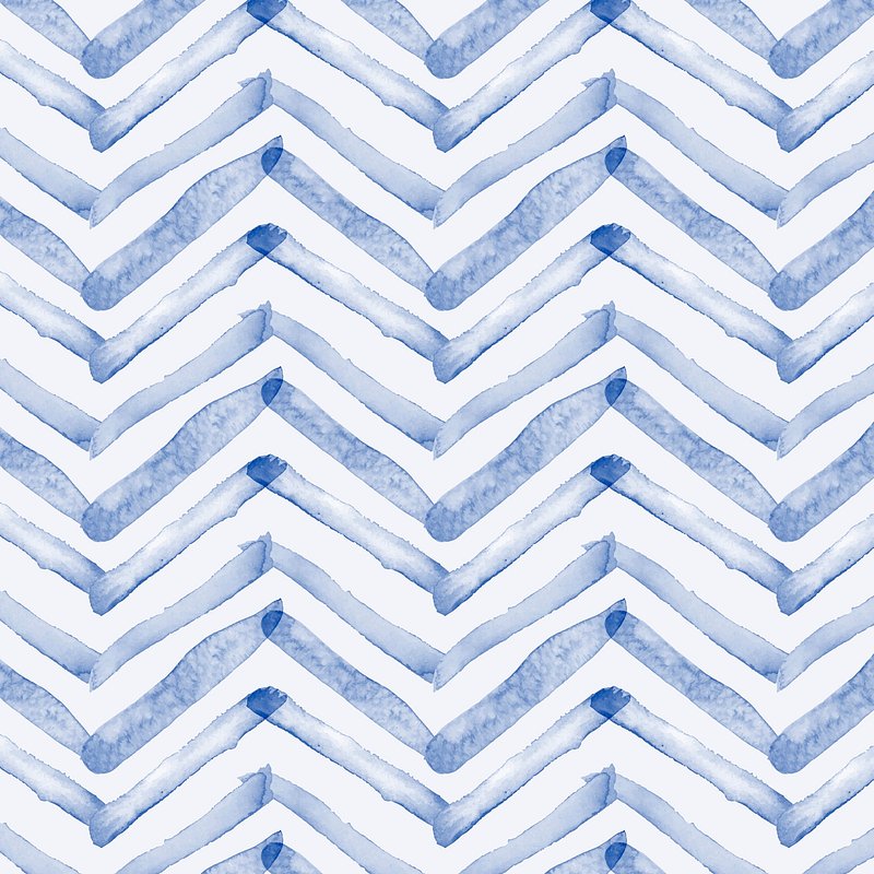 Watercolor Colorful Pink Blue Bird Feather Seamless Pattern