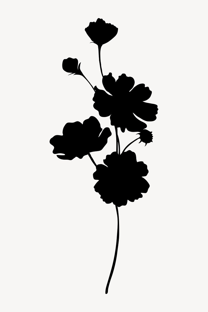 Black Flowers Images Free HD Backgrounds, PNGs, Vector Graphics,  Illustrations & Templates - rawpixel, Black Flowers 