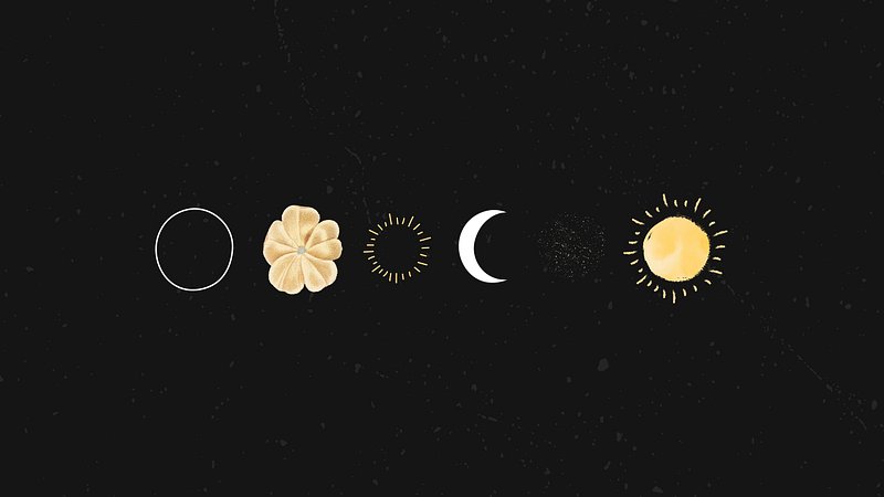 Boho Moon Illustration 8822213 PNG