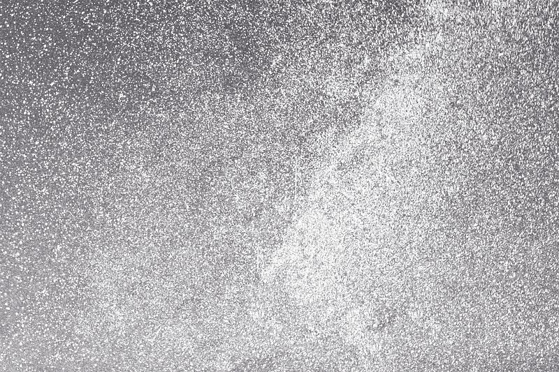 White glitter pattern on a gray background