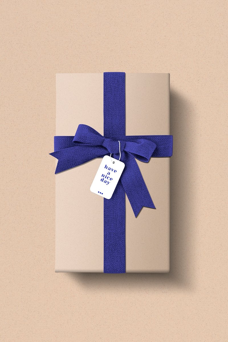 Premium Photo  Luxury black gift boxes with blue ribbon