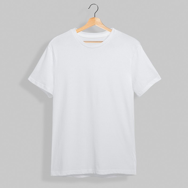 Simple white male t-shirt mockup | Premium Photo - rawpixel