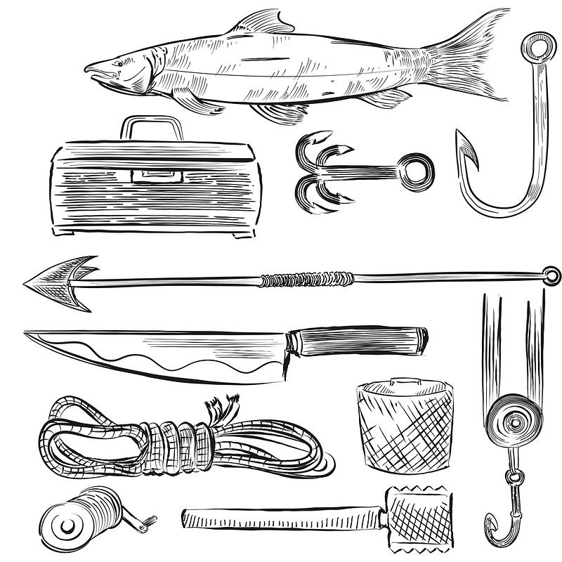 Fishing Tools And Equipment Images  Free Photos, PNG Stickers, Wallpapers  & Backgrounds - rawpixel