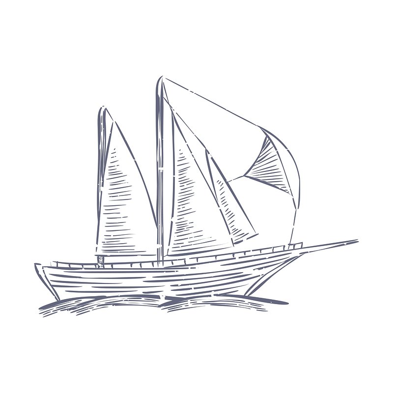 How to draw a Boat | Step by step Drawing tutorials