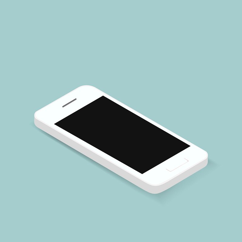 Vector 3D smart phone icon | Premium Vector - rawpixel