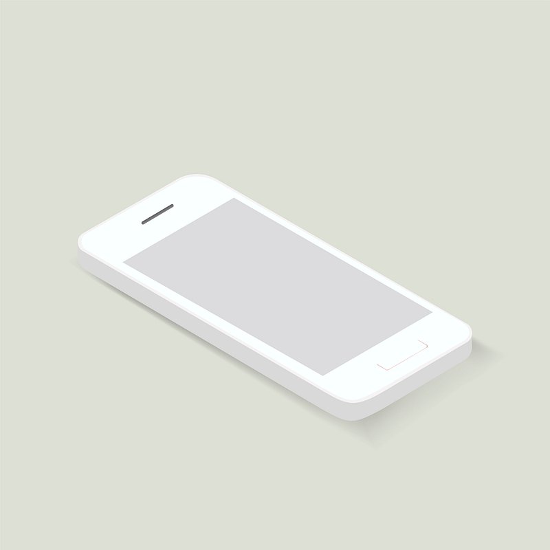 iphone phone icon vector