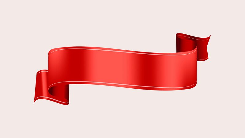 set of dark red ribbon banners Stock Vector