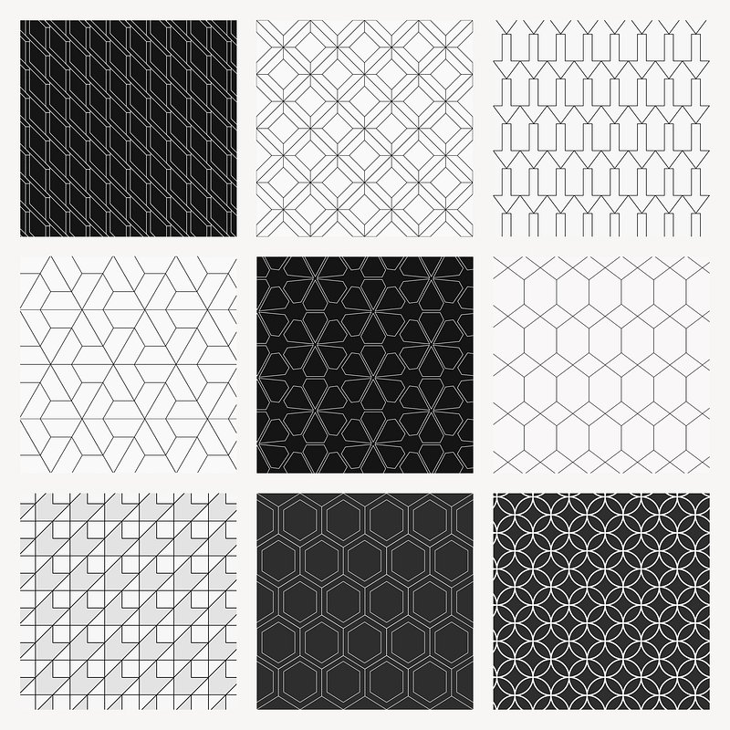 Geometric Pattern Designs  Free Seamless Vector, Illustration & PNG Pattern  Images - rawpixel