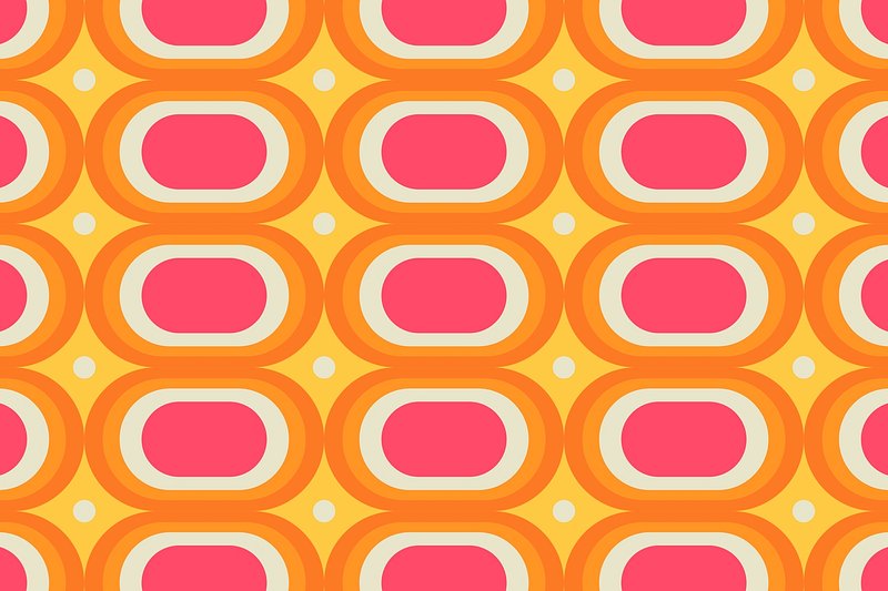 Retro Pattern Designs | Free Seamless Vector, Illustration & PNG Pattern Images - rawpixel