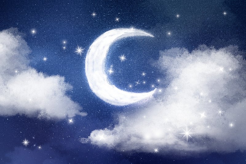 night sky stars wallpaper