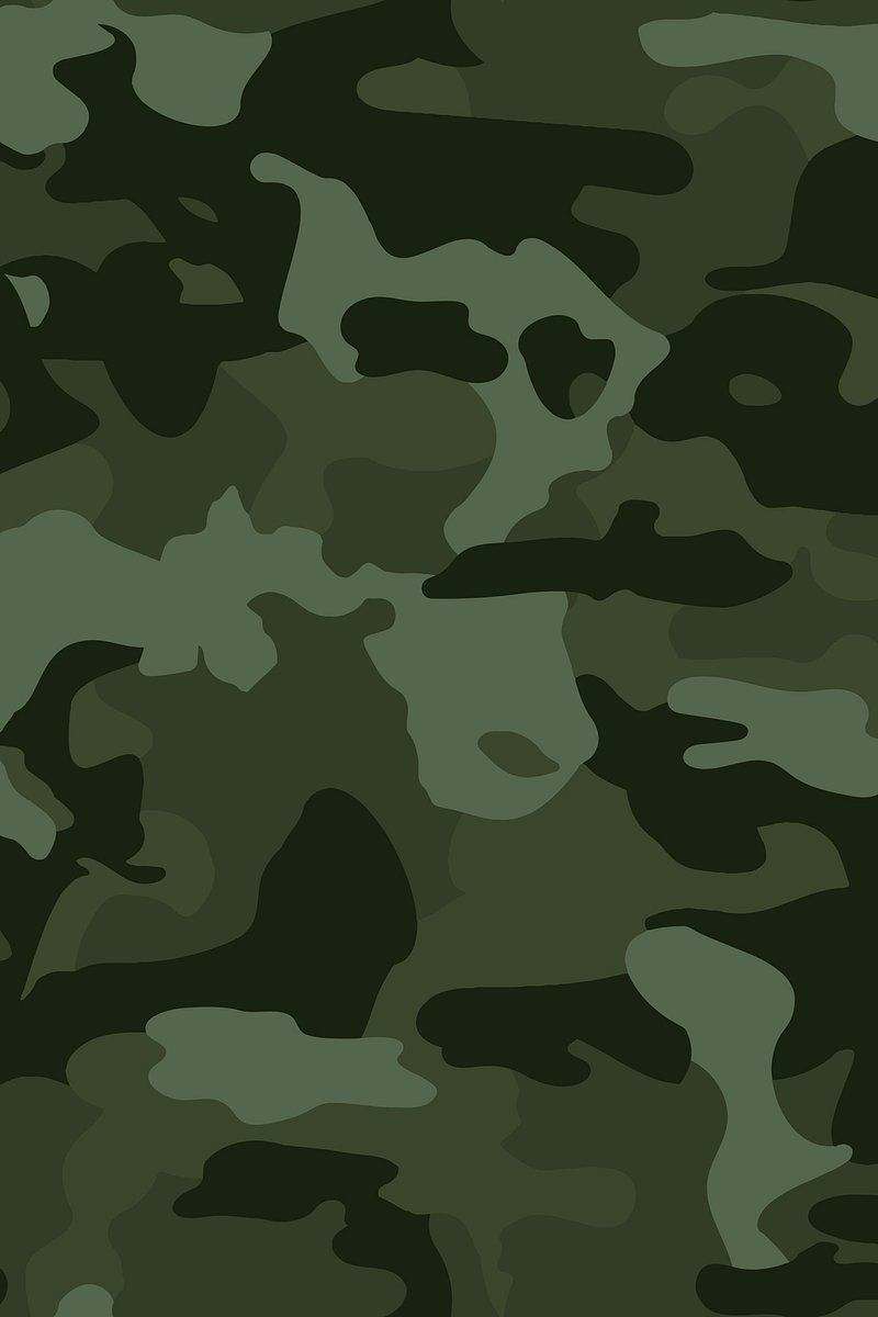 Green Camouflage Poster