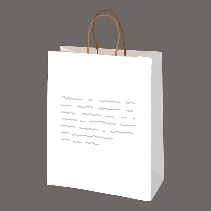 Shopping bag png mockup, paper reusable transparent design, free image by  rawpixel.com / beam