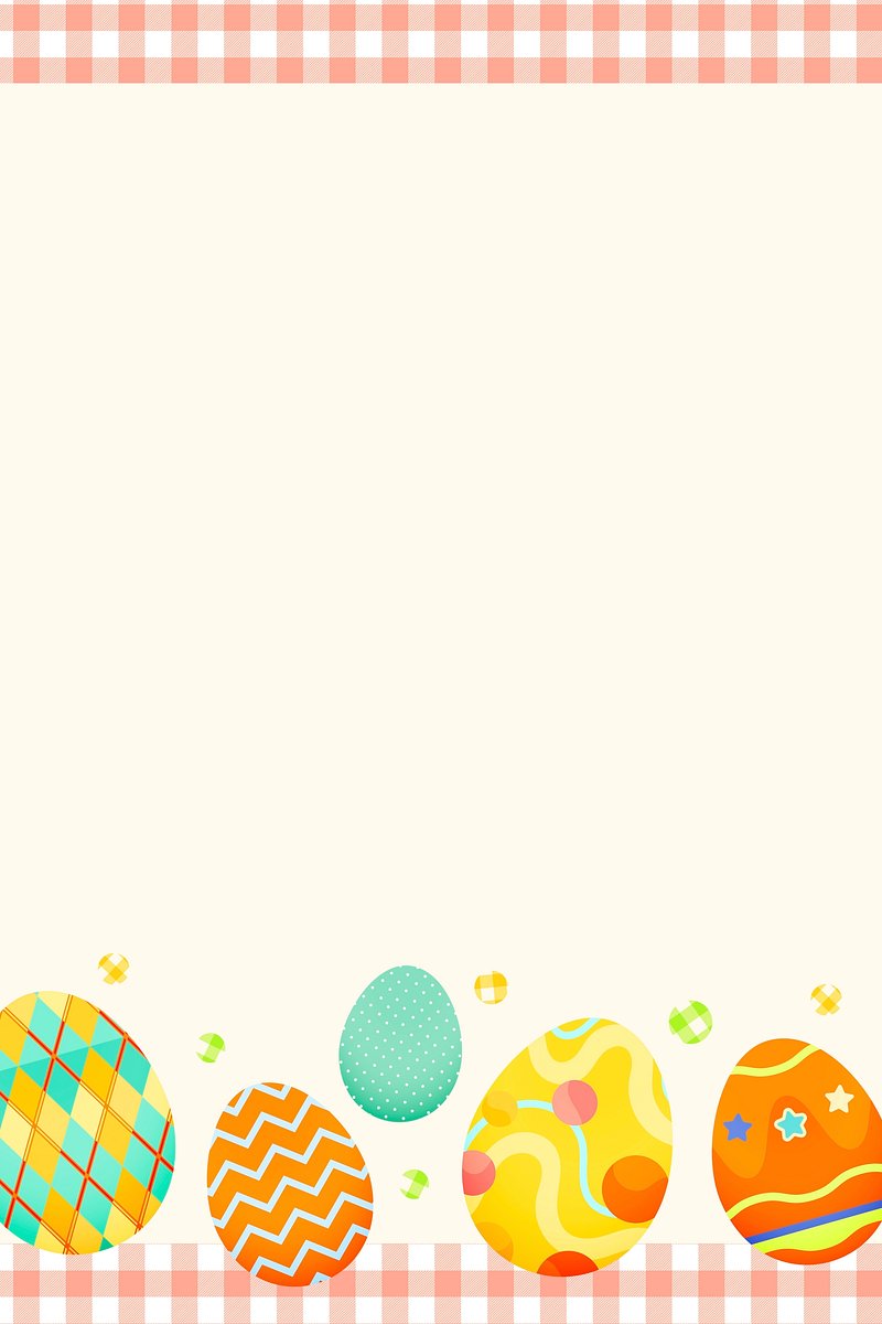 Premium Vector  Cartoon cute eggs pattern for easter wrapping paper