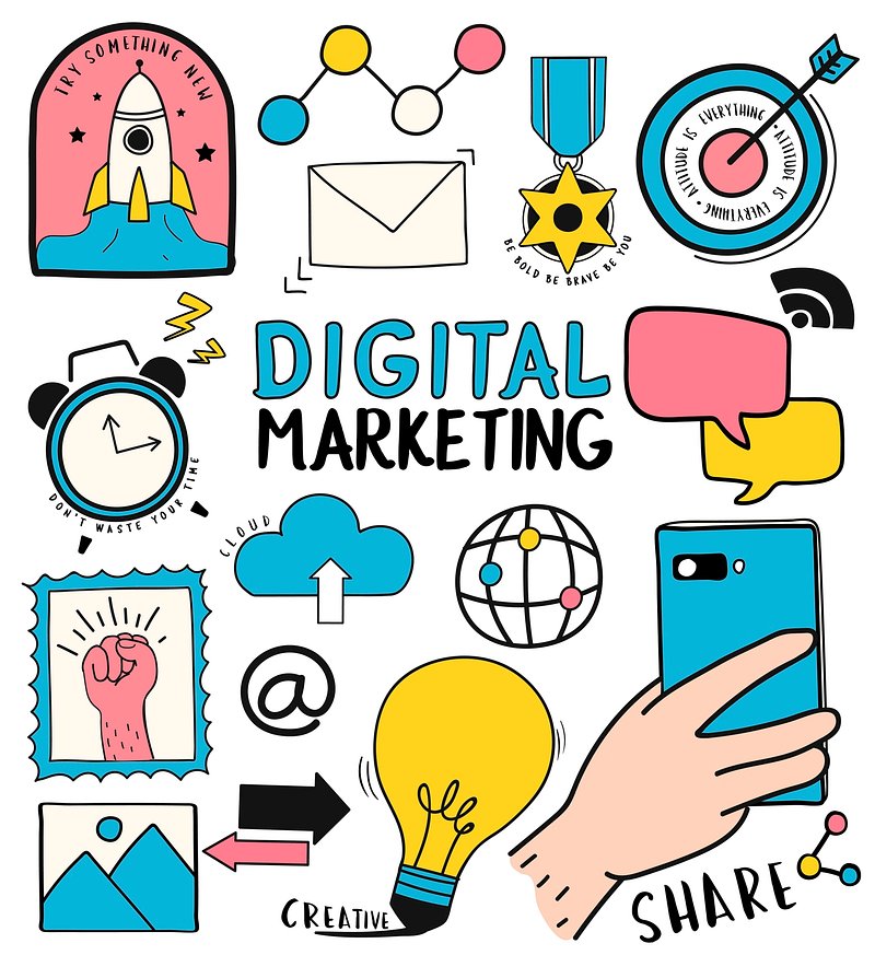 Digital Marketing Images | Free Photos, Social Media Templates, Branding  Identity Mockups, Illustrations, and HD Wallpapers - rawpixel