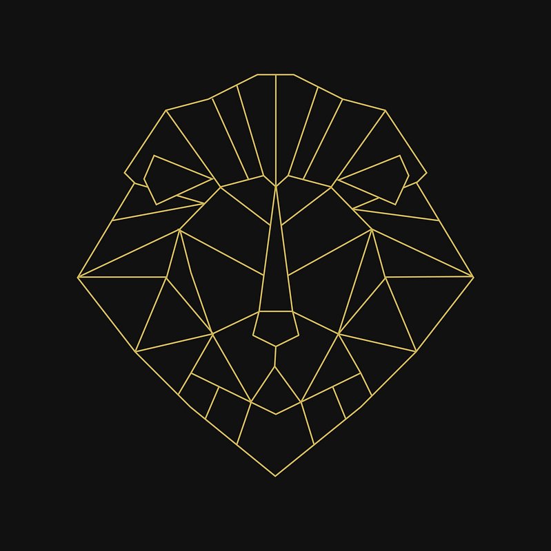 Geometric Lion Images | Free Photos, PNG Stickers, Wallpapers & Backgrounds  - rawpixel