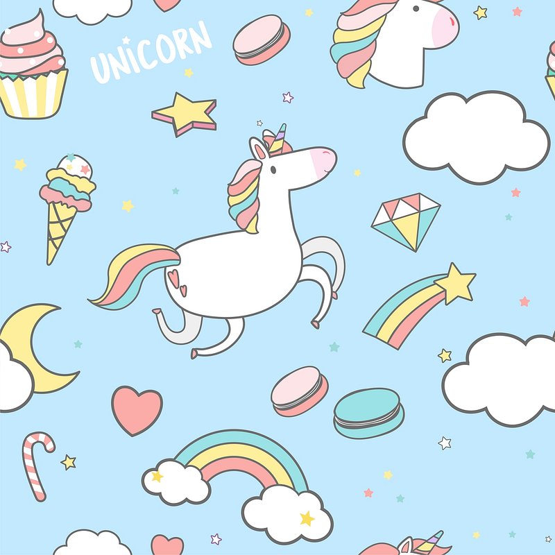 Unicorn Background Images | Free iPhone & Zoom HD Wallpapers & Vectors -  rawpixel