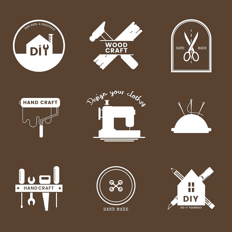 Download free handcraft and DIY icon vectors at rawpixel.com