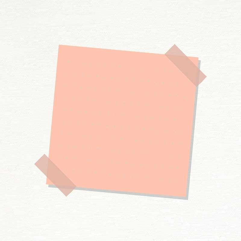 Salmon pink dotted notepaper journal | Free Vector - rawpixel