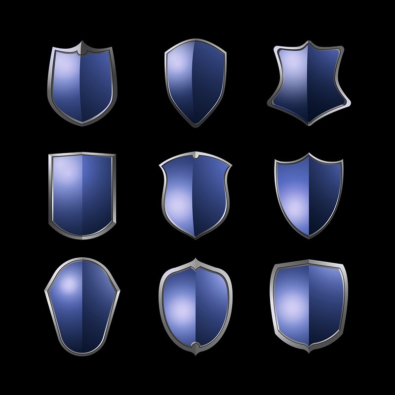 Nine shield. Щит с гербом. Сияющий щит элементов вид. Набор щитов векторы. Щит с лентой вектор.