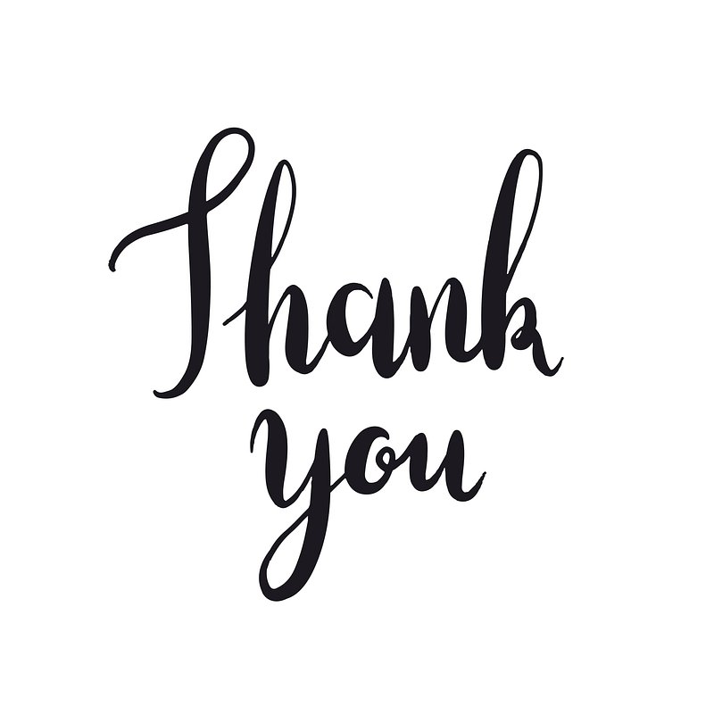 Thank You Black And White Images | Free Photos, PNG Stickers, Wallpapers &  Backgrounds - rawpixel