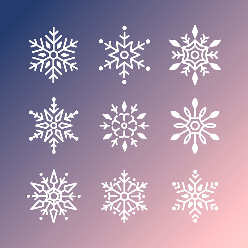 Silver snowflake from christmas decoration Vector Image