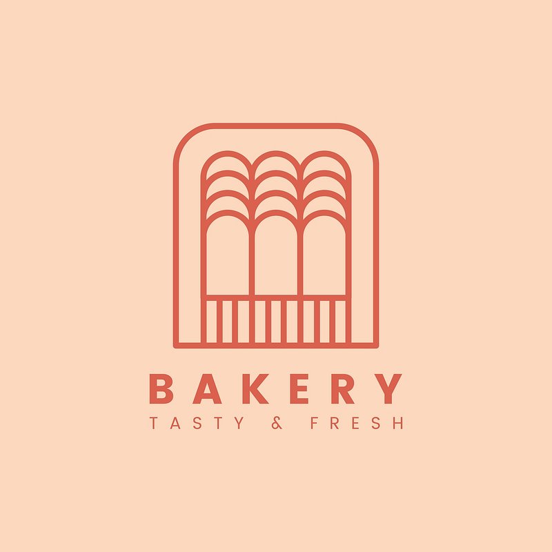 cake shop logo vector