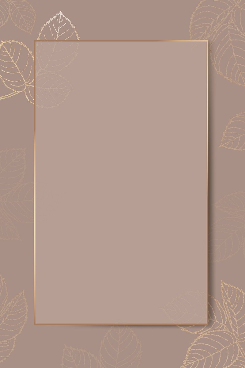 Blank golden leafy frame vector | Premium Vector - rawpixel