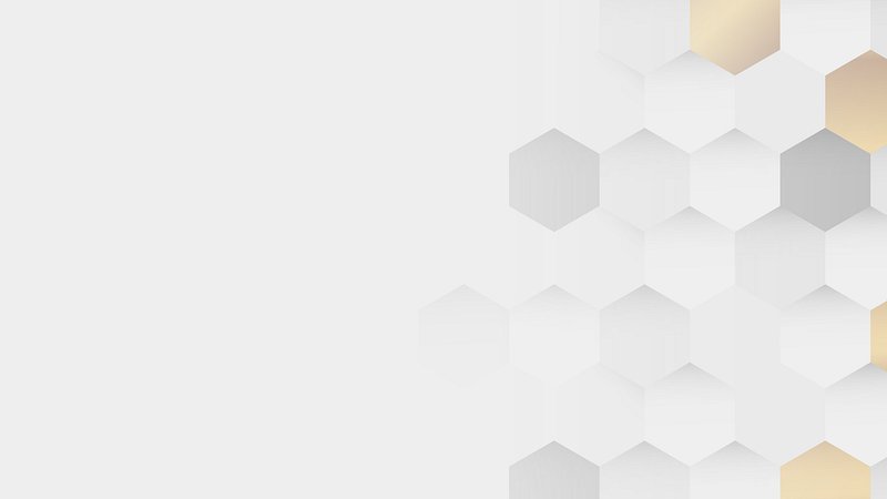 White and gold hexagon pattern | Premium Vector - rawpixel