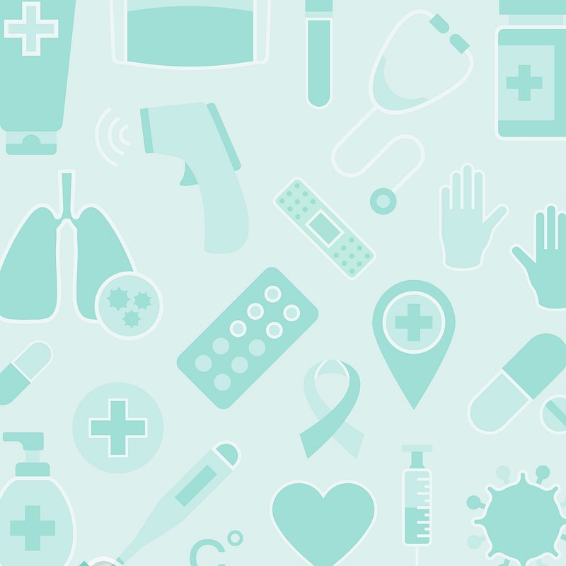 Clean medical patterned background vector | Premium Vector - rawpixel