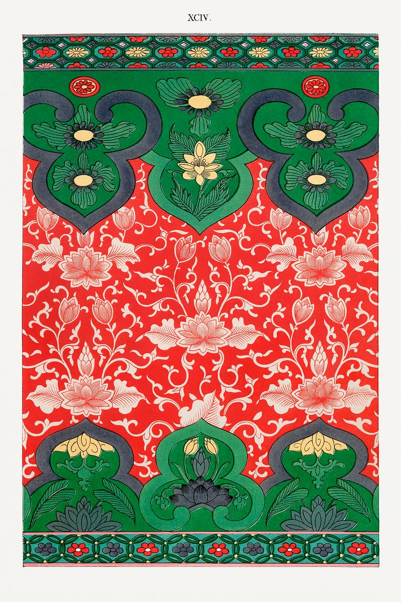 Examples of Chinese Ornament CC0 Patterns | Owen Jones - selected from ...