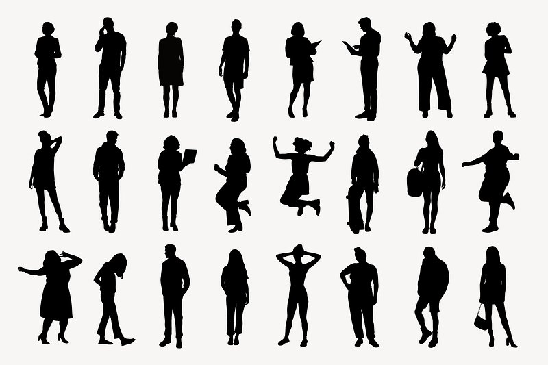 Woman Silhouettes PNG, Vector, PSD, and Clipart With Transparent Background  for Free Download