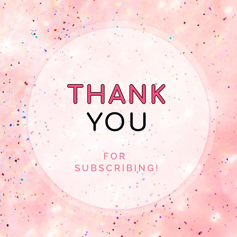 Thank you for subscribing ad | Premium PSD Template - rawpixel