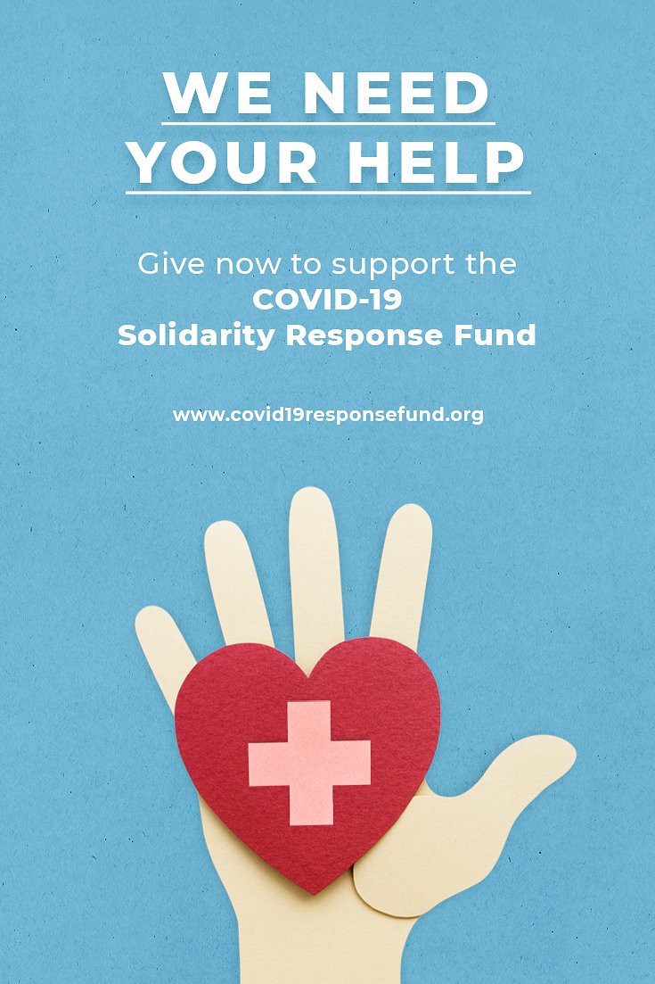 Give now to support the COVID-19 | Free PSD - rawpixel
