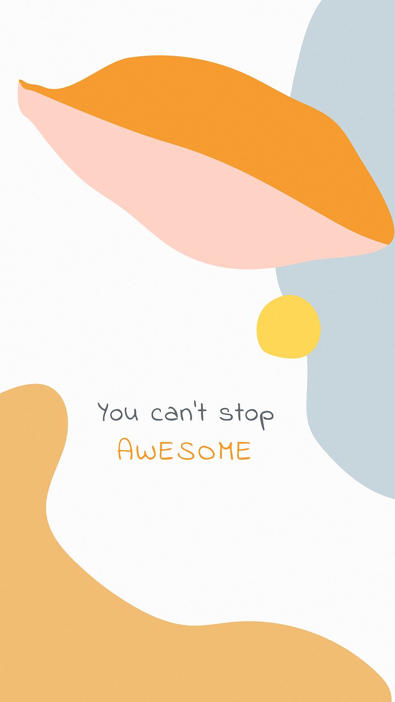 You cant stop awesome Memphis | Premium Vector Template - rawpixel