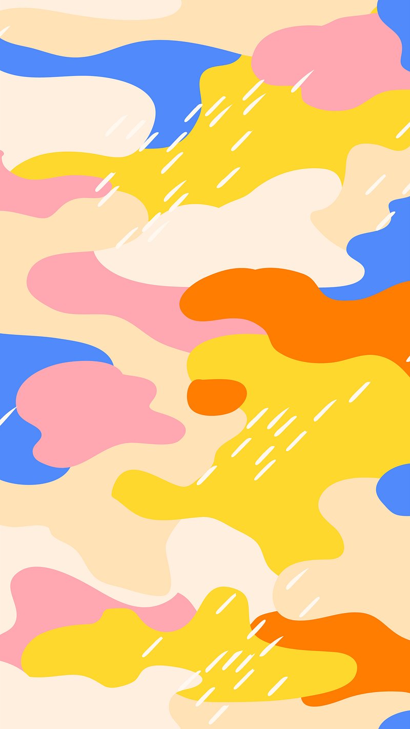 Pastel mobile wallpaper camouflage pattern | Free Photo - rawpixel