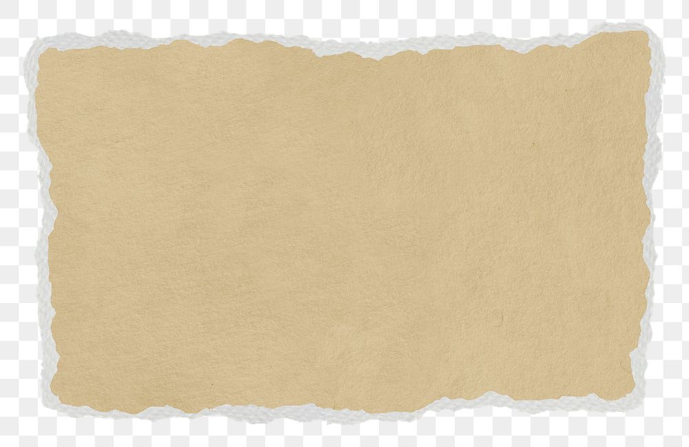 Kraft torn paper png cut | Free PNG - rawpixel