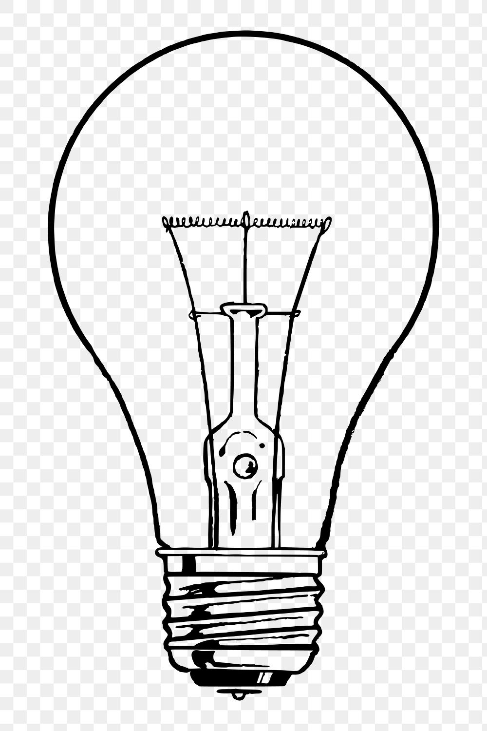 Light bulb png sticker, transparent | Free PNG - rawpixel