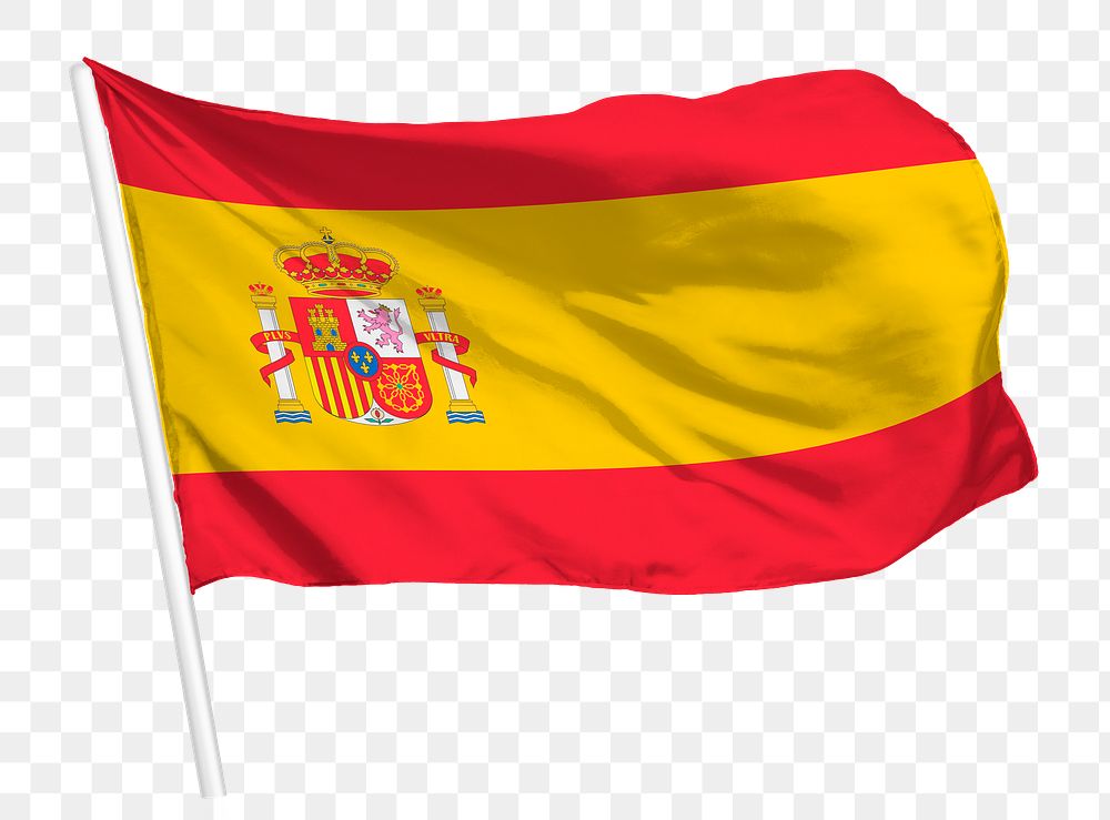 Spanish flag png waving, national | Free PNG - rawpixel