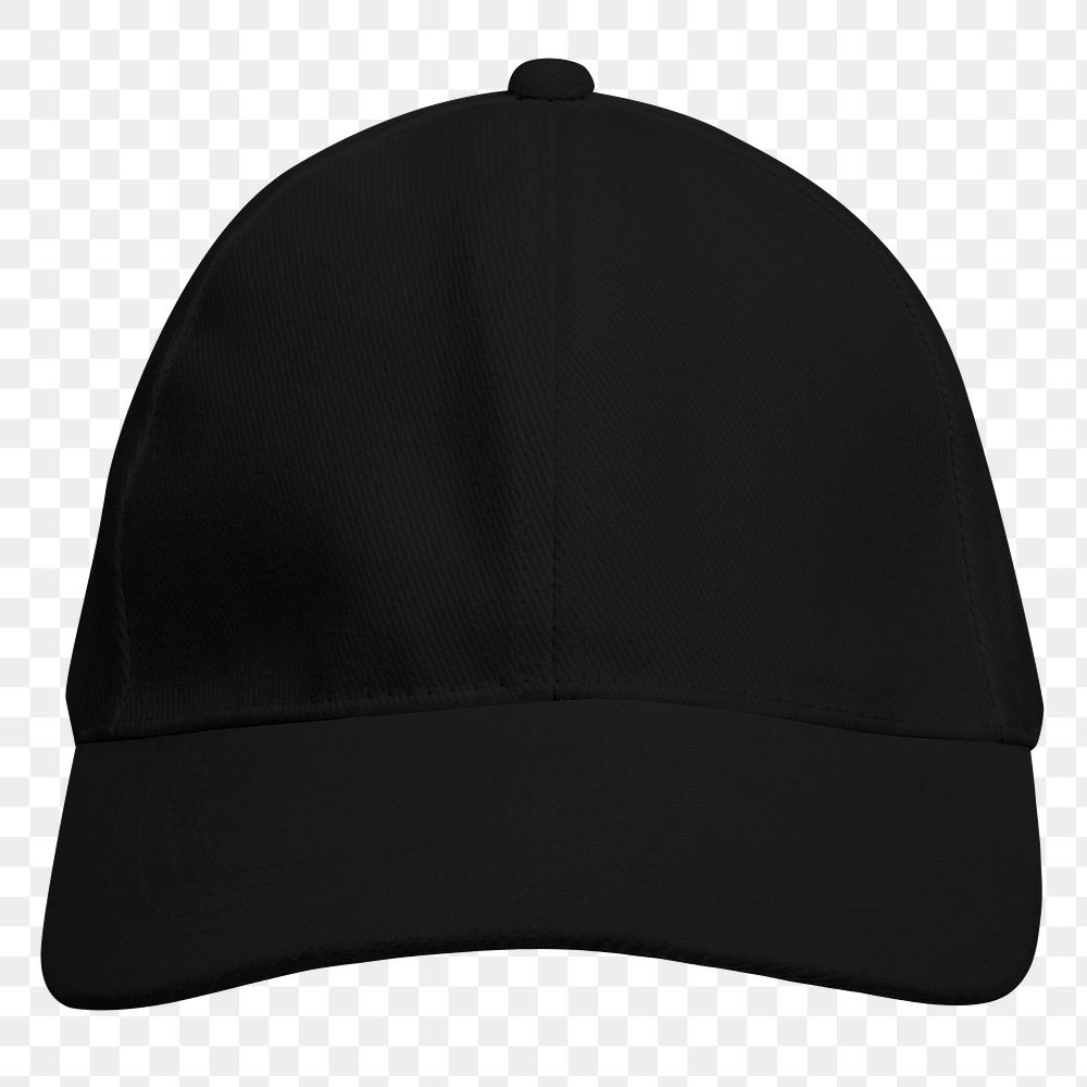 Black cap png sticker, transparent | Premium PNG - rawpixel