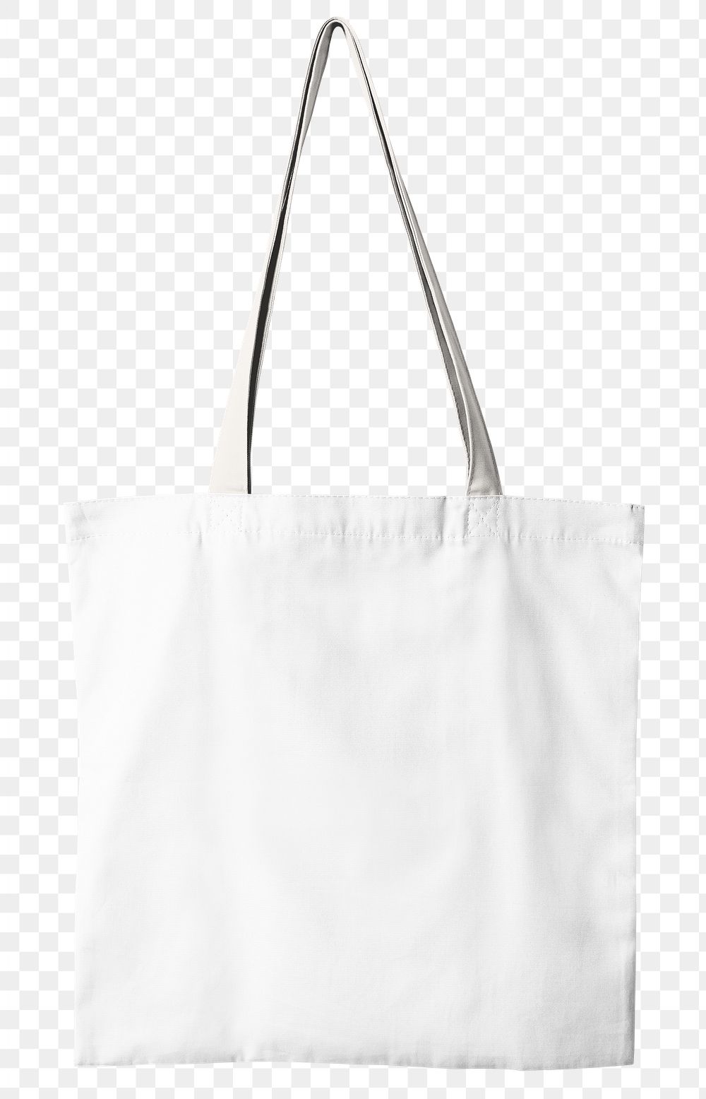 White tote bag png, minimal | Premium PNG - rawpixel